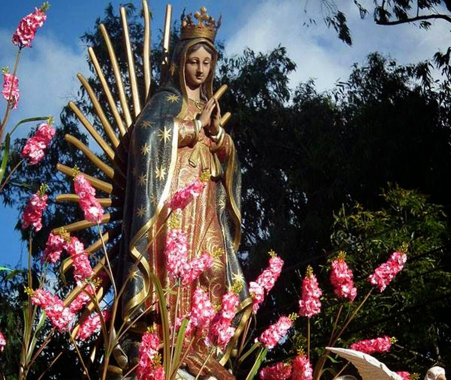 La Virgen de Guadalupe más Hermosa en la Ciudad Guatemala