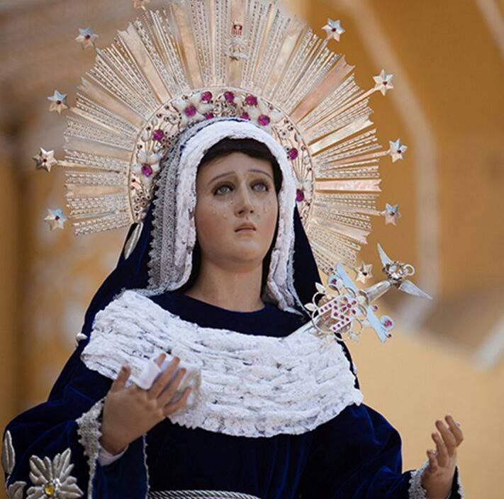 Virgen de Dolores de la Merced Antigua Guatemala