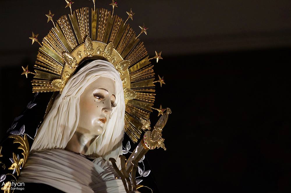 Fotos de la Virgen de Soledad de Santo Domingo