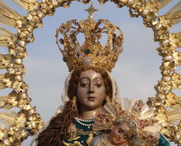 Virgen del Rosario de Guatemala. Foto La Hora