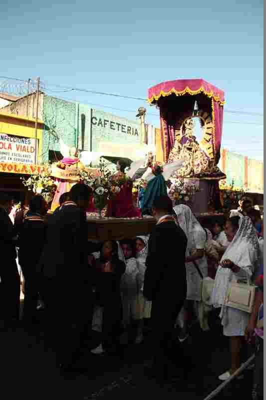 Fotos Procesión infantil Virgen del Rosario Santo Domingo 2015