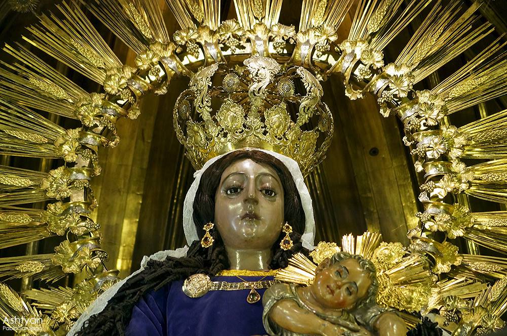 Virgen del Rosario de la Basílica del Rosario Guatemala