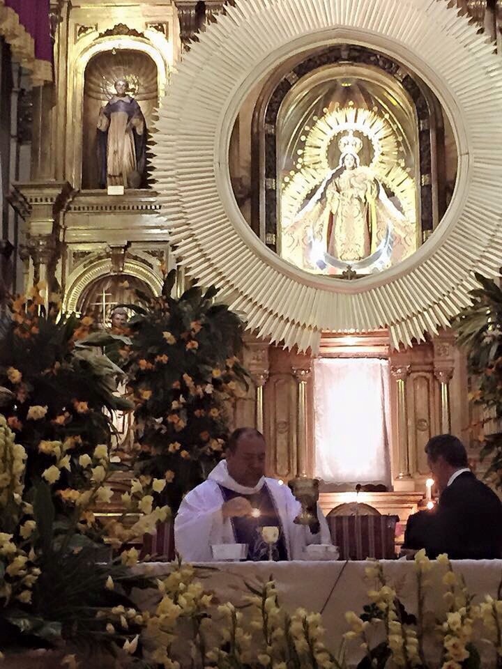 Lo que sucedió en una misa en la Basílica del Rosario, Santo Domingo