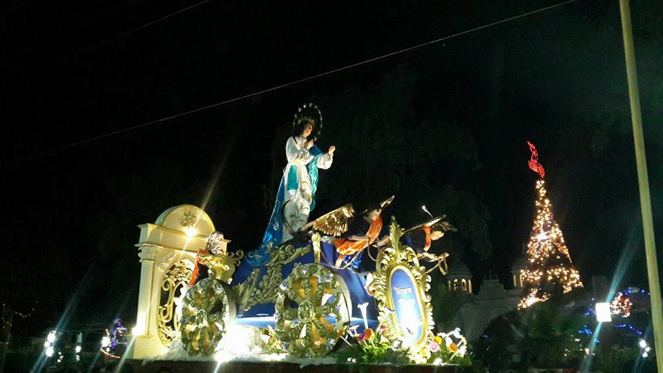 Rezado Inmaculada Concepción de Nueva Santa Rosa, Parroquia Cristo Rey 2015