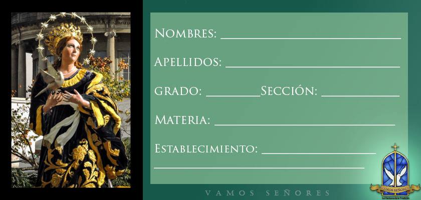 Stickers para cuadernos de Procesiones de Semana Santa en Guatemala
