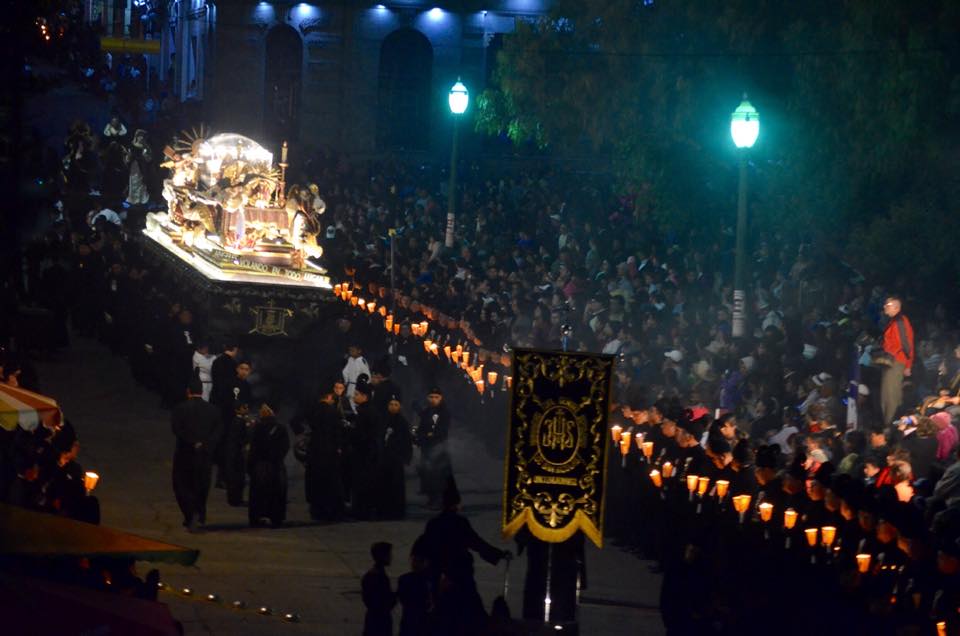 La procesión más solemne de Guatemala en Quetzaltenango