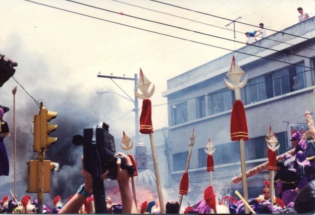 Incendios en las procesiones