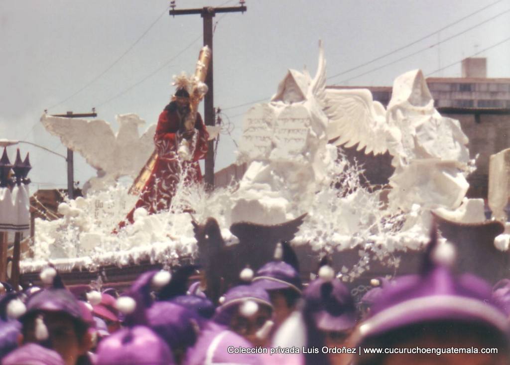 Jesús de Candelaria en Jueves Santo de 1987