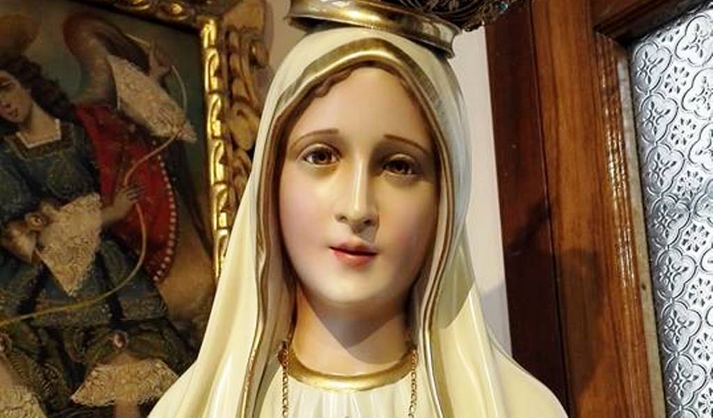 Recorrido procesión por 100 años de la aparición de la Virgen en Fátima en Guatemala