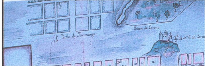 Cerrito del Carmen, potrero de Corona y Jocotenango 1782