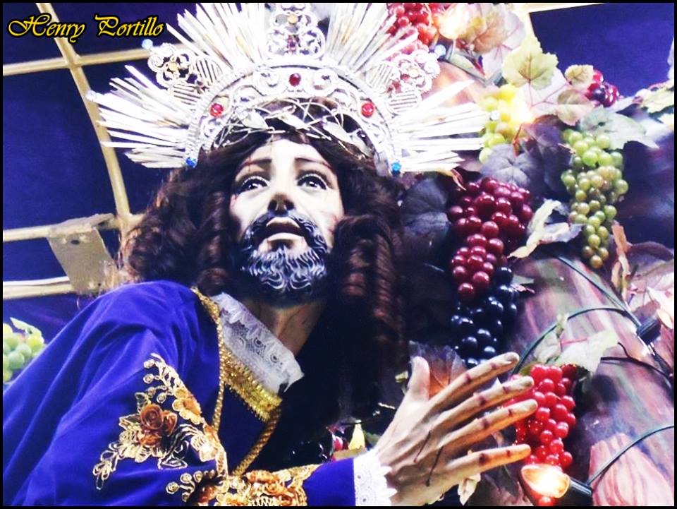 C.I. de Jesús Nazareno colocada en su anda para su procesión de Lunes Santo (Fotografía: Henry Portillo)