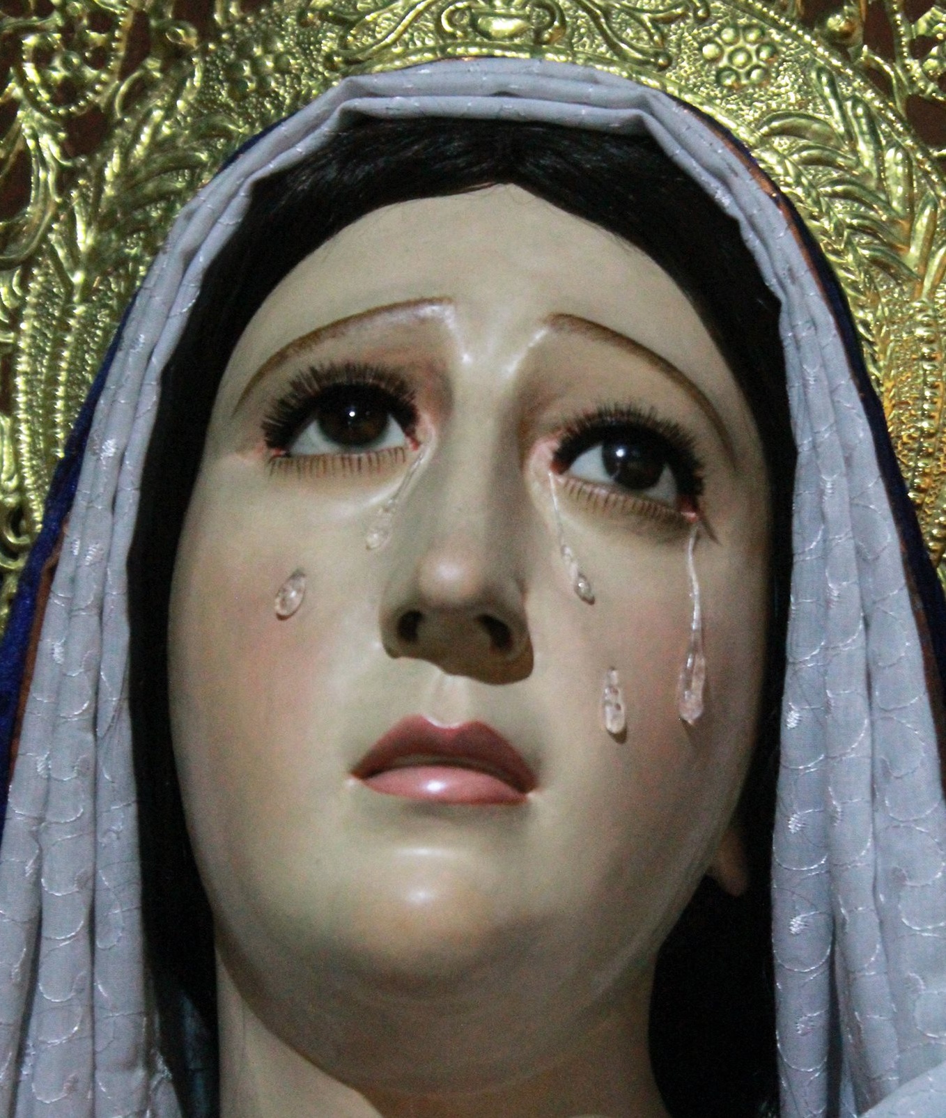 Solemne Procesión María Santisima de la Soledad de San Pedro Charcha