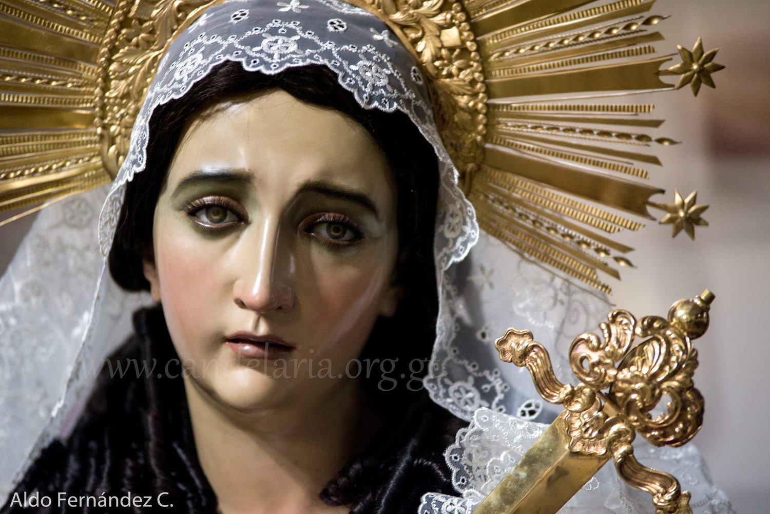 Solemne Velación Virgen de Dolores Iglesia de Candelaria