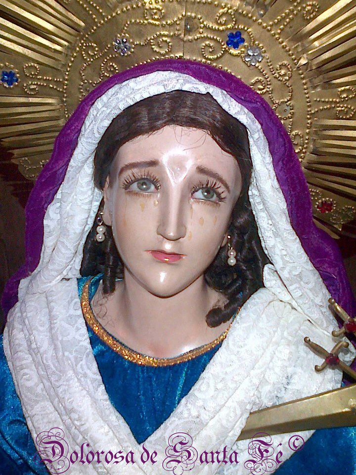 Virgen de Dolores Parroquia Santa María Goretti. Foto: Dolorosa de Santa Fe 