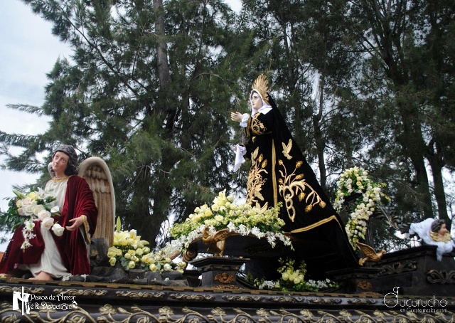 Foto Galería: 4ta velación de la Sant. Virgen de Dolores de San Nicolás, Quetzaltenango