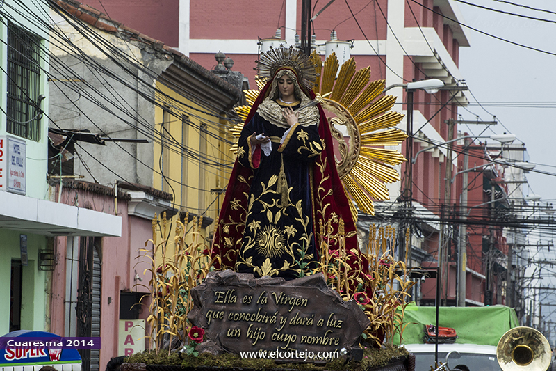 Velación de Virgen Dolorosa de San Francisco Guatemala