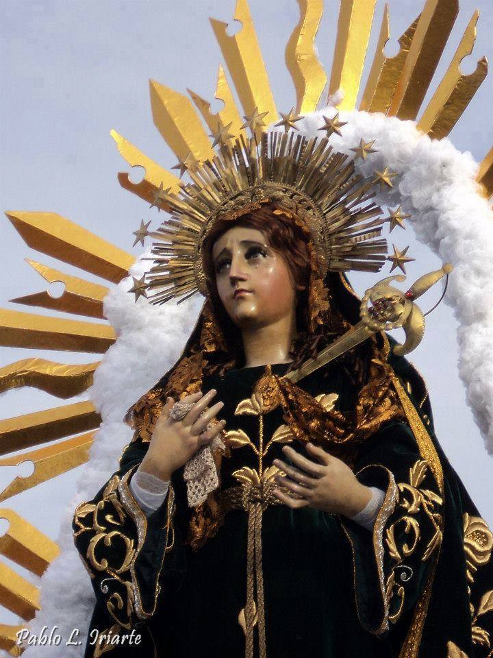 Virgen de Dolores Iglesia Santa Cecilia. Foto: Con Ojos de Cucurucho