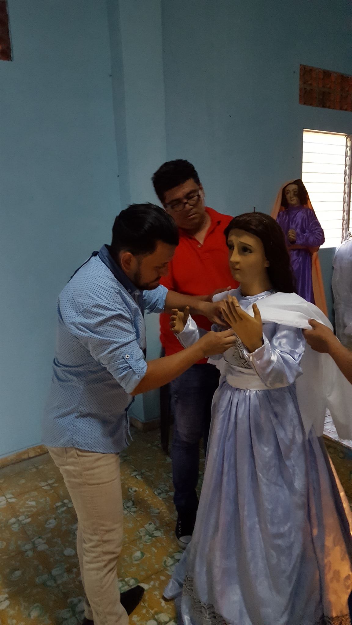 Cuarto taller sobre vestir imágenes: Santa Elena, Usulután.