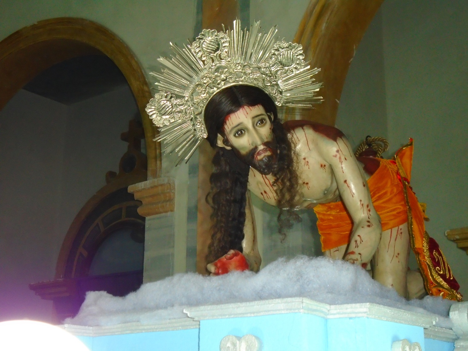 VENERADA IMAGEN DE JESÚS DE LA HUMILDAD, LUNES SANTO DE 2,015.