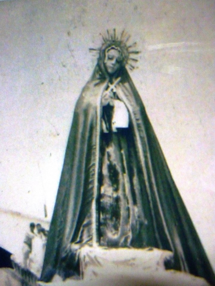 Venerada imagen de Nuestra Señora de los Dolores