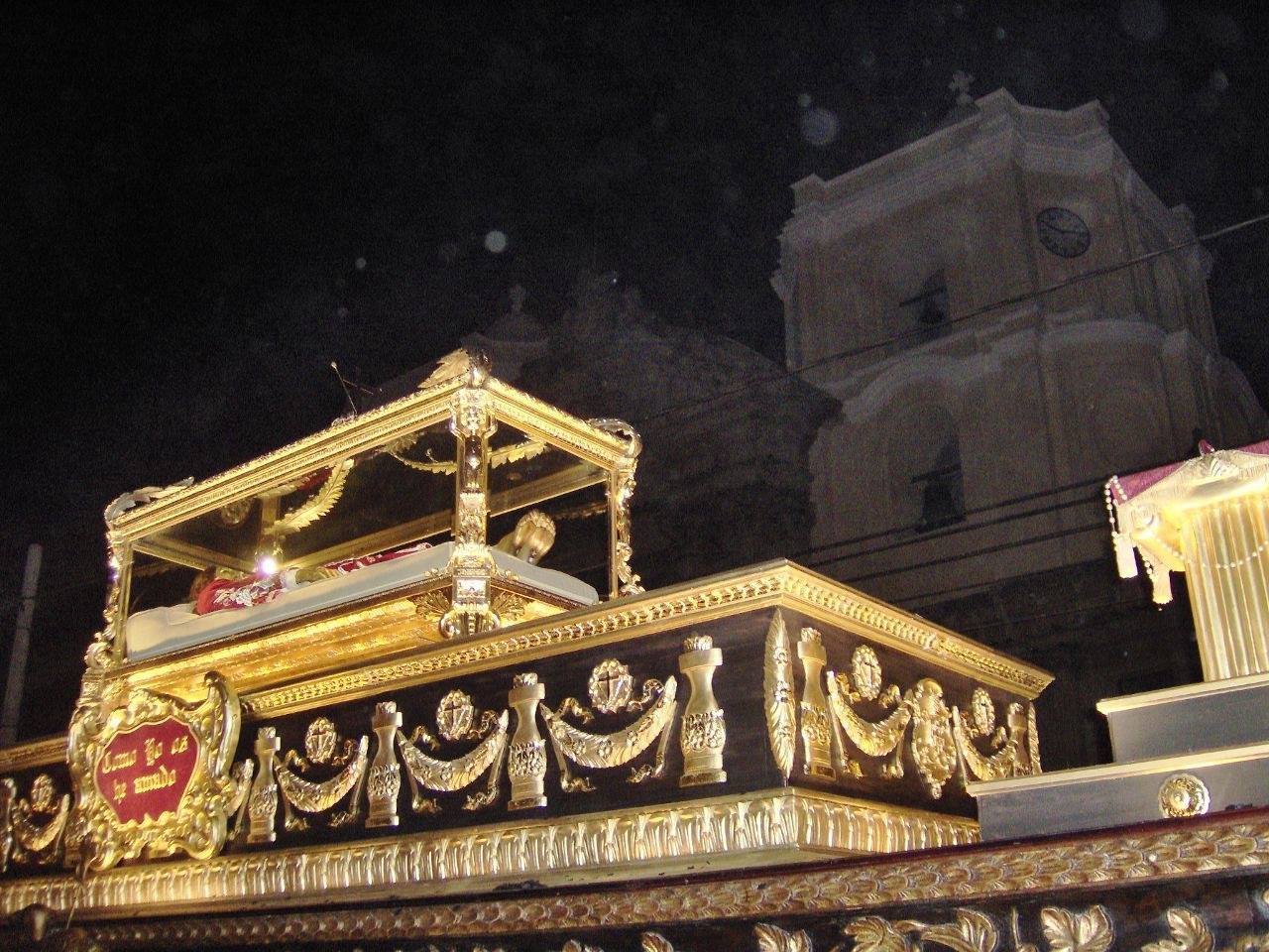 Adorno del Sagrado Corazon de Jesús en Santo Domingo