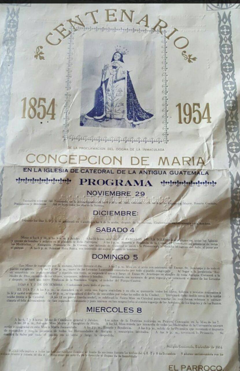 Inmaculada Concepción de Antigua Guatemala: crónica de una coronación canónica