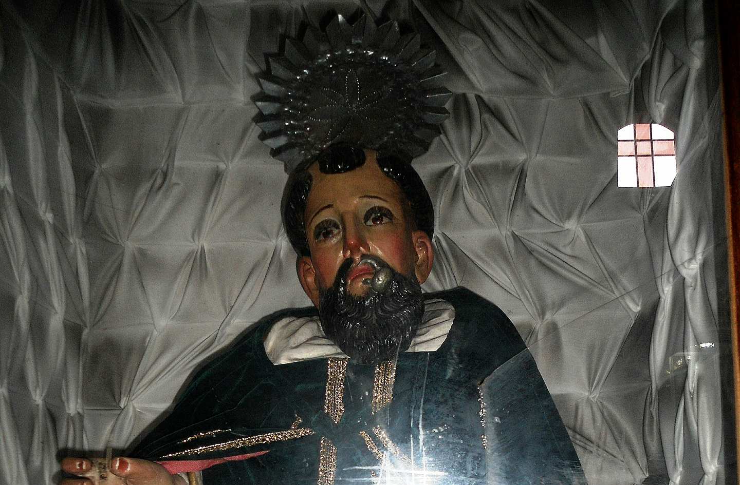San Ramón Nonato en la Parroquia de San Juan Ostuncalco, Cofradía fundada por los Mercedarios en 1,684