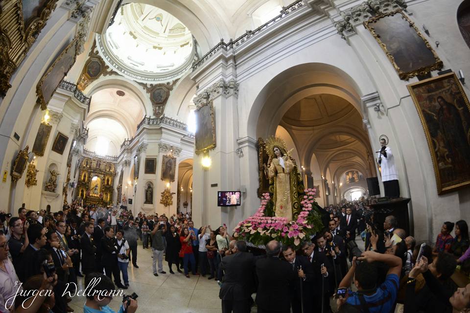 6 datos sobre la Virgen de Dolores en la Merced Guatemala