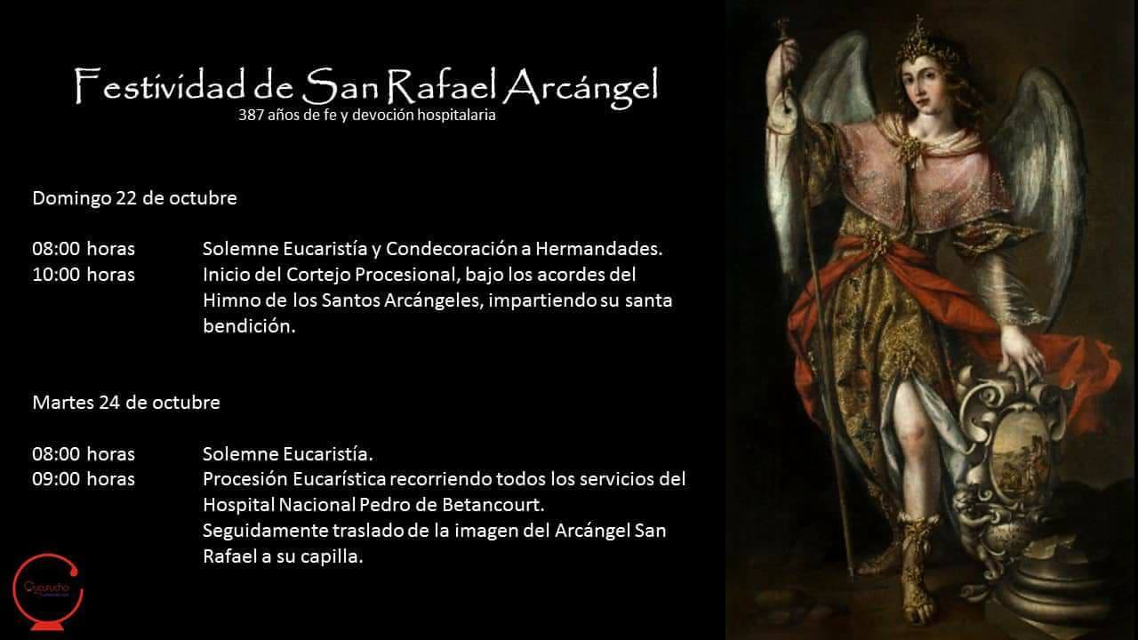 Imagen de San Rafael Arcángel saldrá en procesión después de 41 años