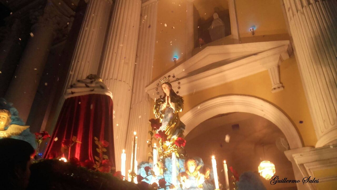 Actividades entorno a la Inmaculada Concepción en Huehuetenango