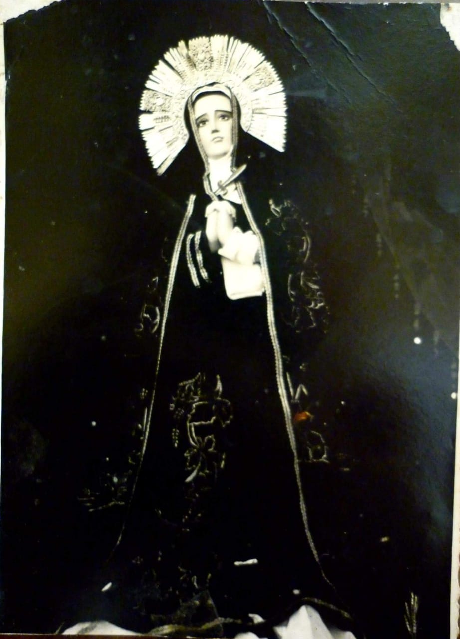 Imagen de la Virgen de Dolores en San Marcos