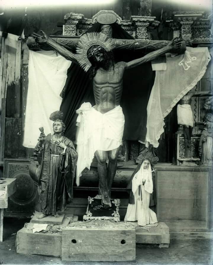 Imagen del Cristo Crucificado más grande de Centroamérica