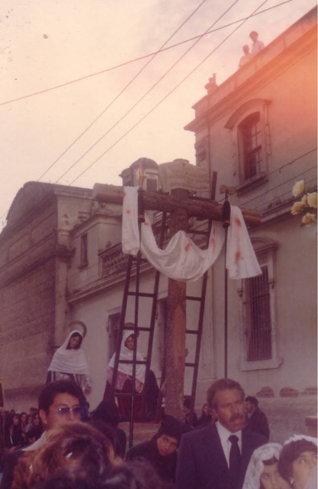 La cruz más antigua de la procesión de Santo Domingo en Viernes Santo