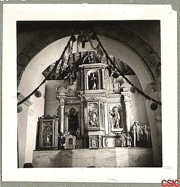 Retablo altar mayor de San Antonio de Padua en Guatemala, en San Antonio Palopó