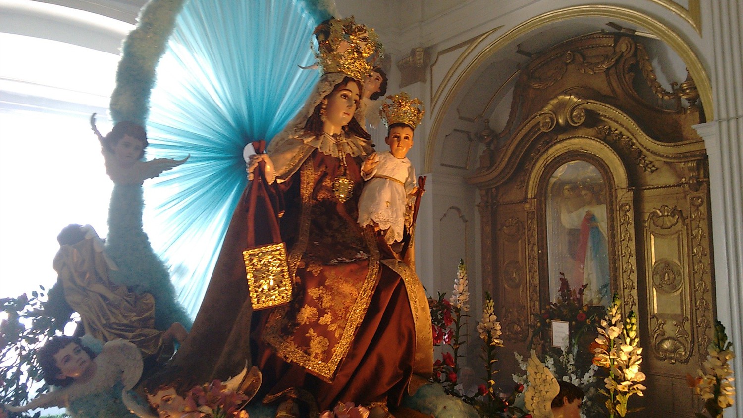 Visita histórica de la Virgen del Carmen a Catedral Metropolitana