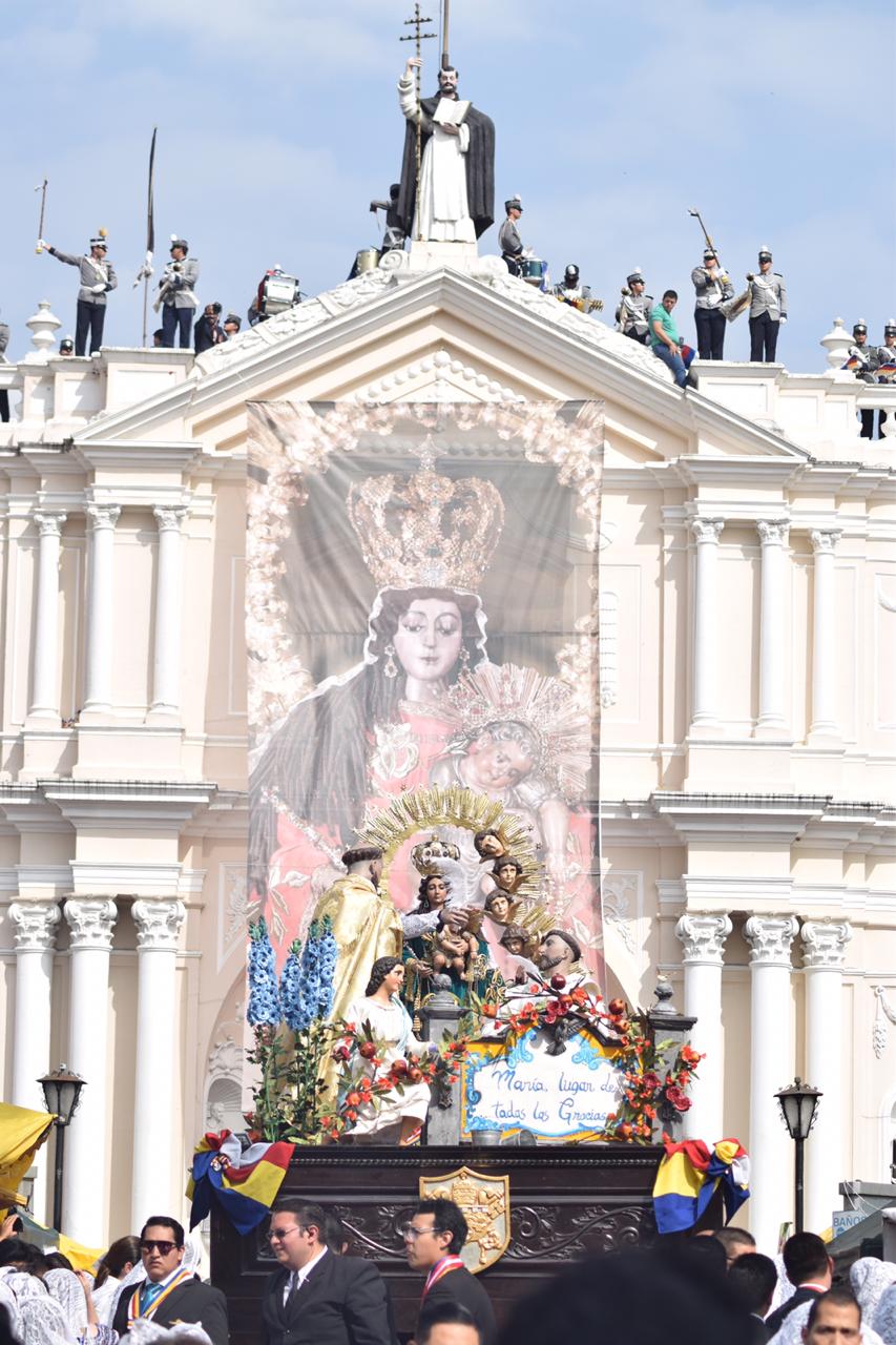 Procesión de la Virgen del Rosario llegará hasta La Parroquia de la Santa Cruz del Milagro en octubre