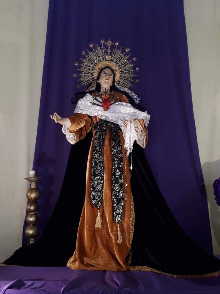 Coronarán a la Virgen de Dolores de Santa María Goretti