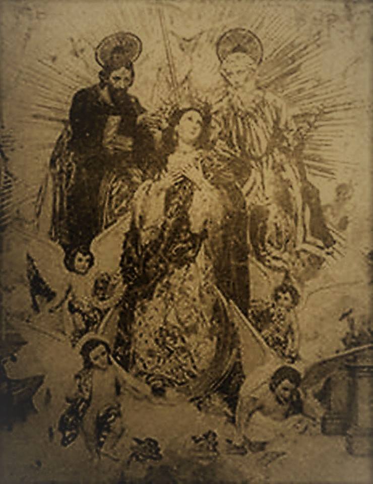 Altar de la Inmaculada Concepción de Catedral, posiblemente años 50's