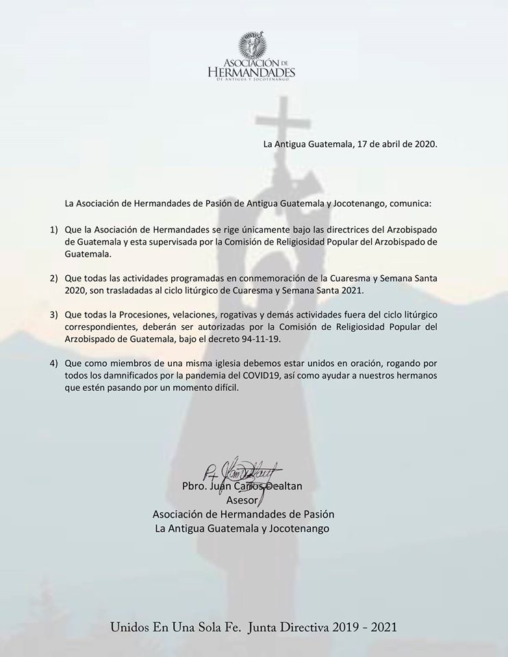 Asociación de Hermandades de Antigua Guatemala