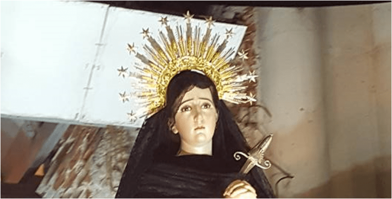 Nuestra Señora de Dolores en el occidente de Guatemala