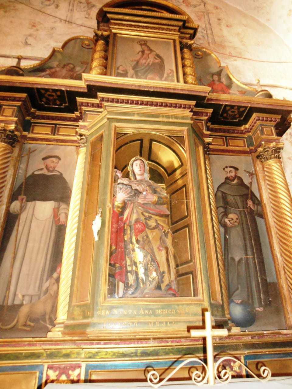 Santa Ana y la Niña María, de las primeras representaciones de la Virgen Niña con Santa Ana