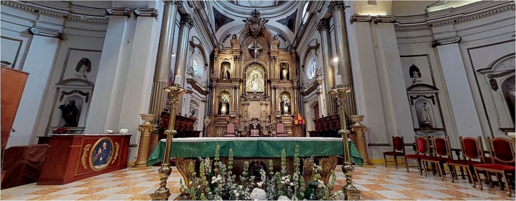 altar mayor parroquia de santo domingo basilica del rosario (1)