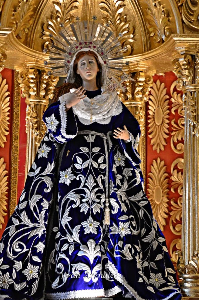 Virgen de Dolores de la Merced Antigua Guatemala