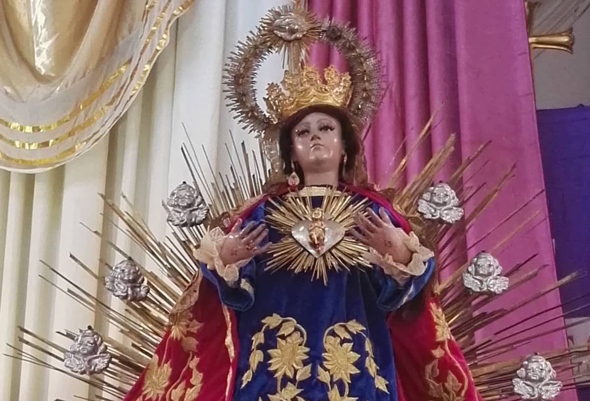 La Virgen de la O en Guatemala