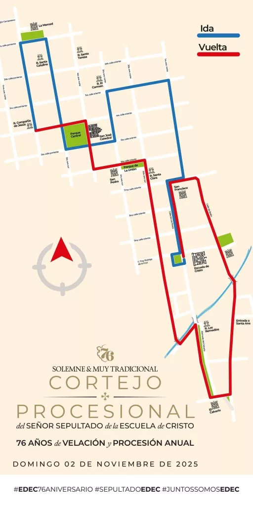 Recorrido de la Escuela de Cristo 2025