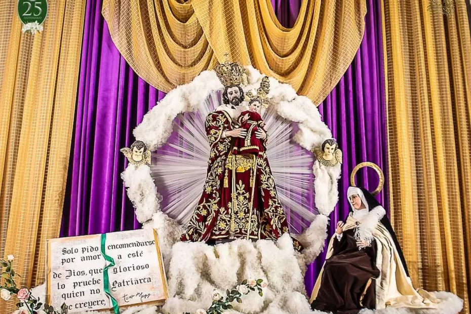 Visita histórica del Patriarca San José a la Antigua Guatemala este 2024