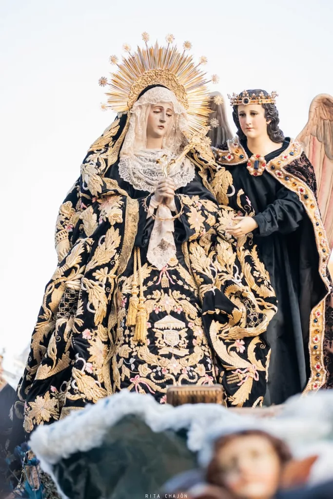 Estreno de la Soledad de Santo Domingo para Semana Santa 2024 en Guatemala