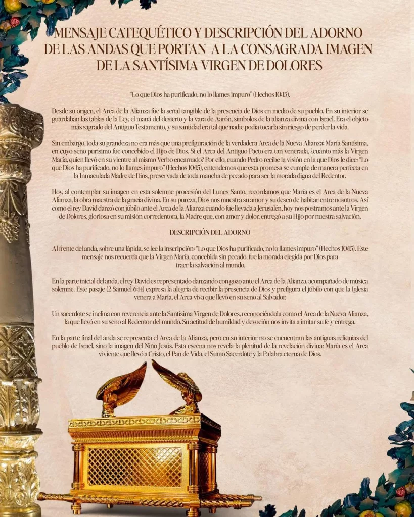 Recorrido de Jesús de las Tres Potencias 2025 en Lunes Santo ¡Hasta con el mensaje procesional!