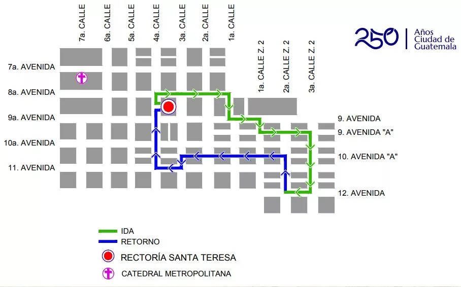 Recorrido de Jesús del Rescate 2026 cuarto sábado de cuaresma