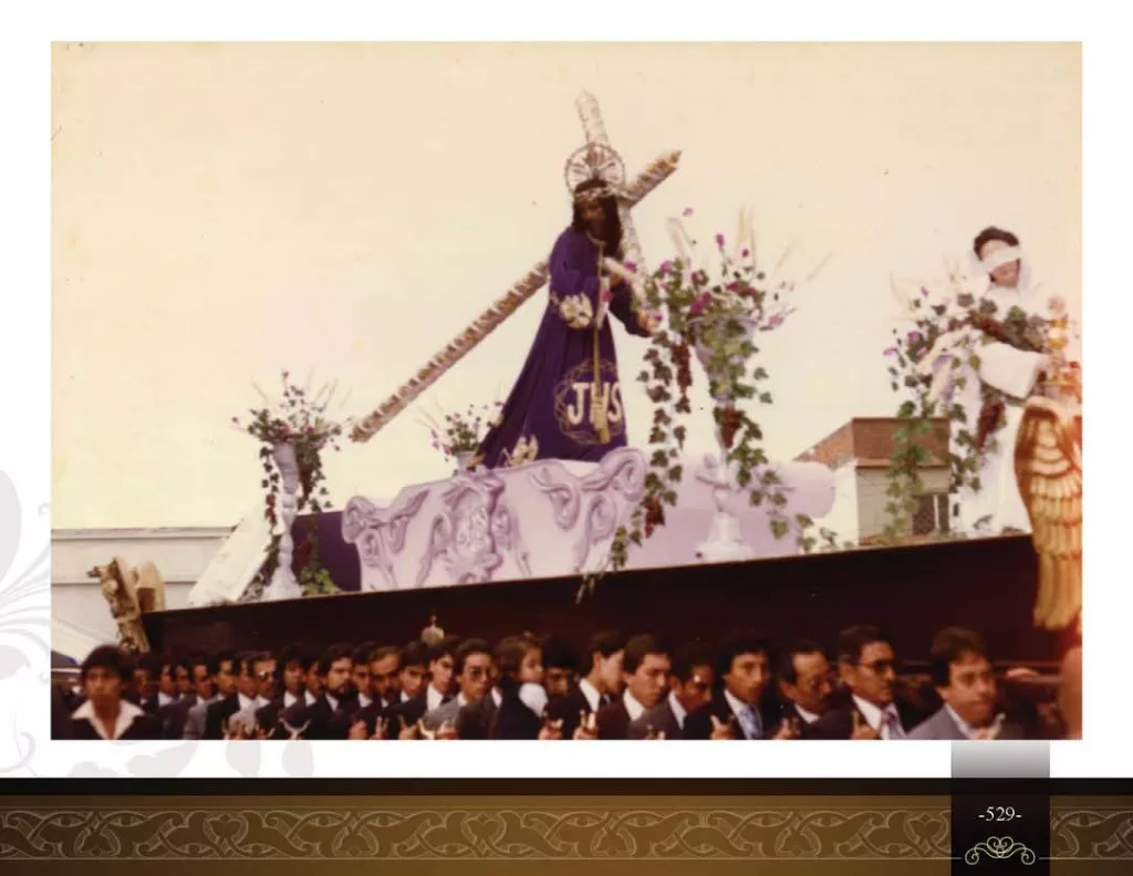 Procesión de la Ascensión con Jesús de los Milagros